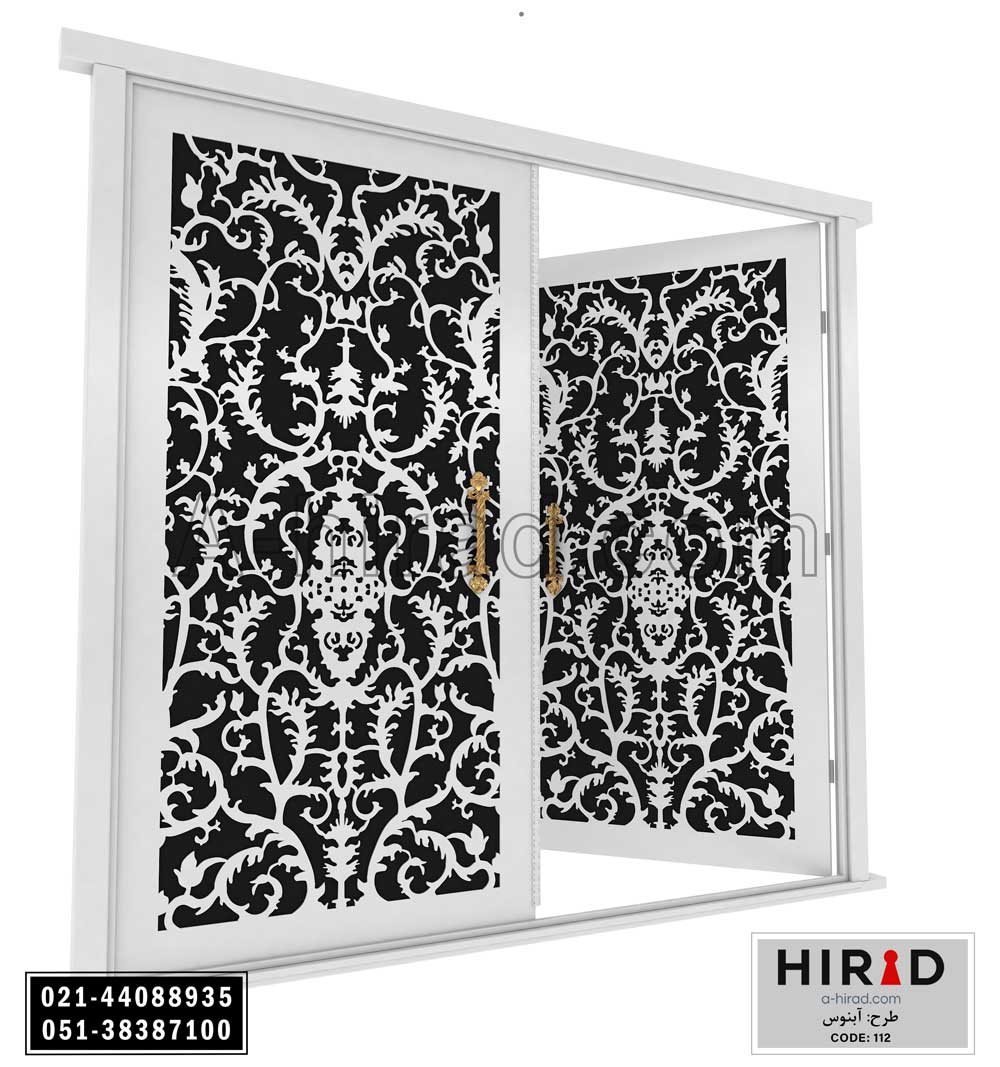 درب پارکینگ طرح آبنوس 20112